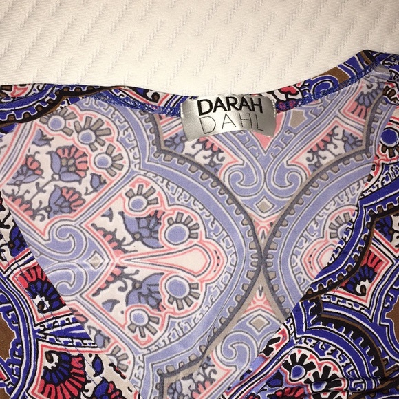 Sarah Dahl M romper blue pattern - Picture 2 of 3